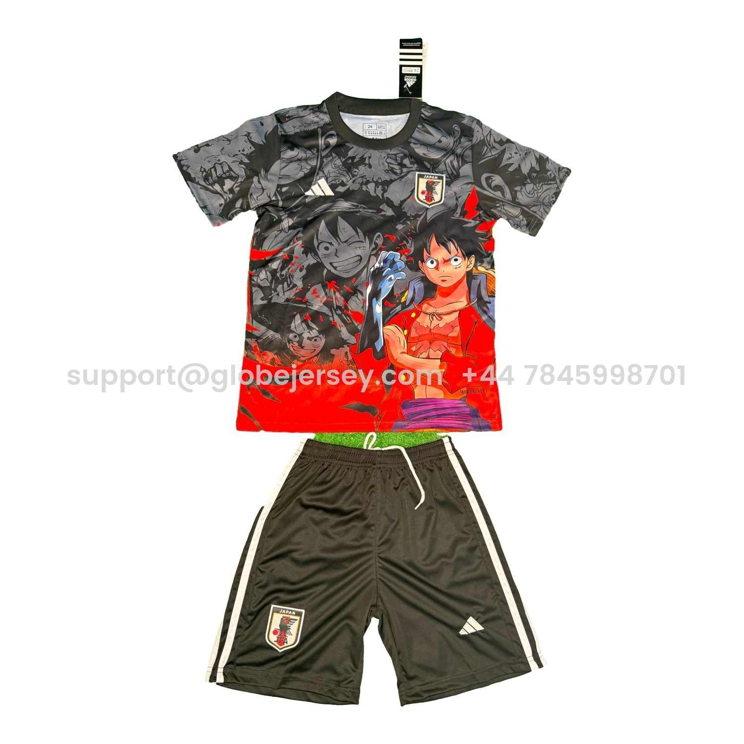 Japan 25-26 Luffy's Steel Arm Black & Red Special Kids Kit