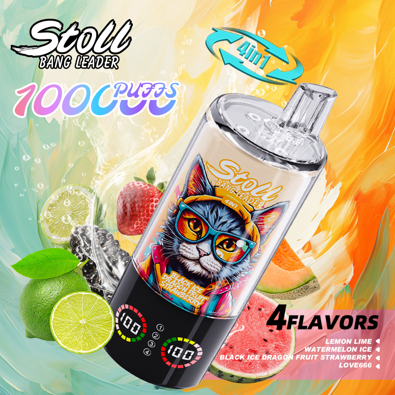 Bang Leader 100K Puffs 4-in-1 Prefilled Vape Device - 4 Flavours, Rechargeable, 850mAh