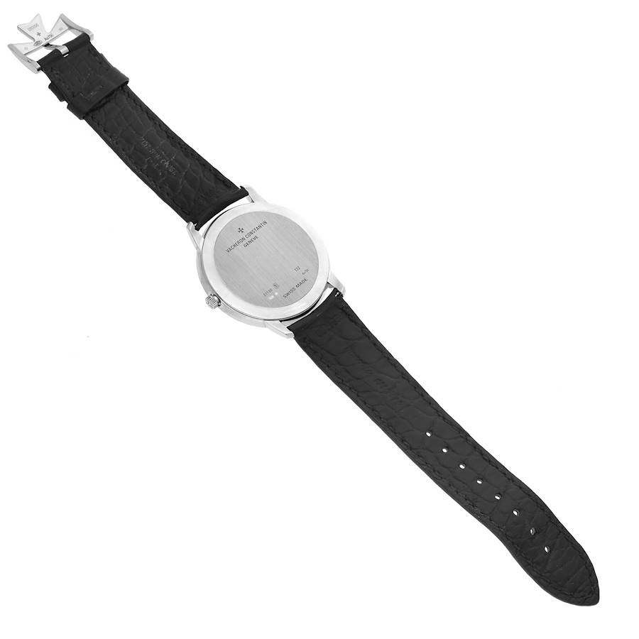 Vacheron Constantin Patrimony Grand Taille White Gold Mens Watch 81180