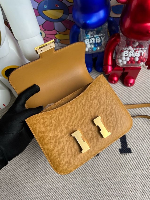 Replica Hermès Constance 18Cm Brown