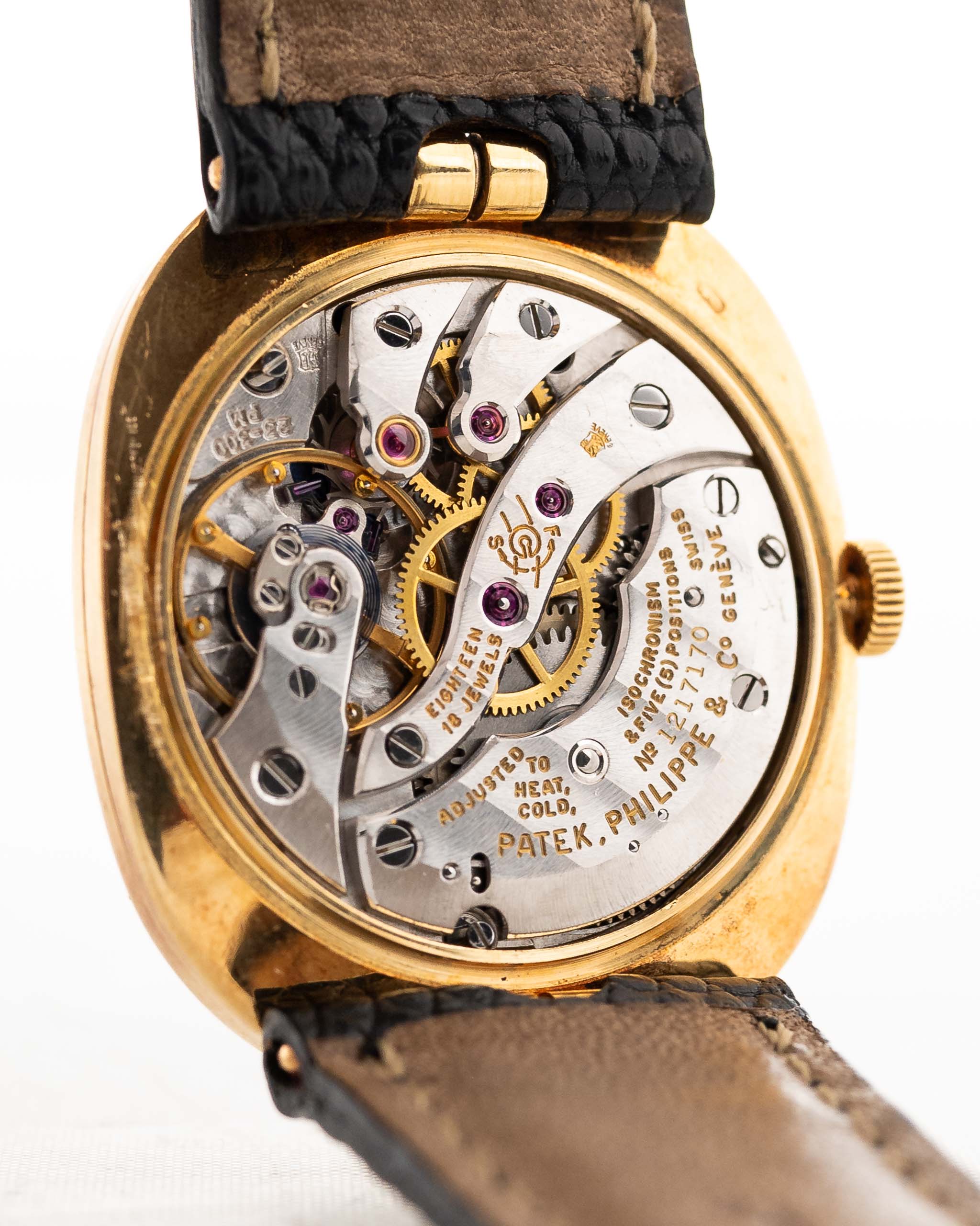 Patek Philippe Ellipse 3648 d&rsquo;Or Hausmann 1970s