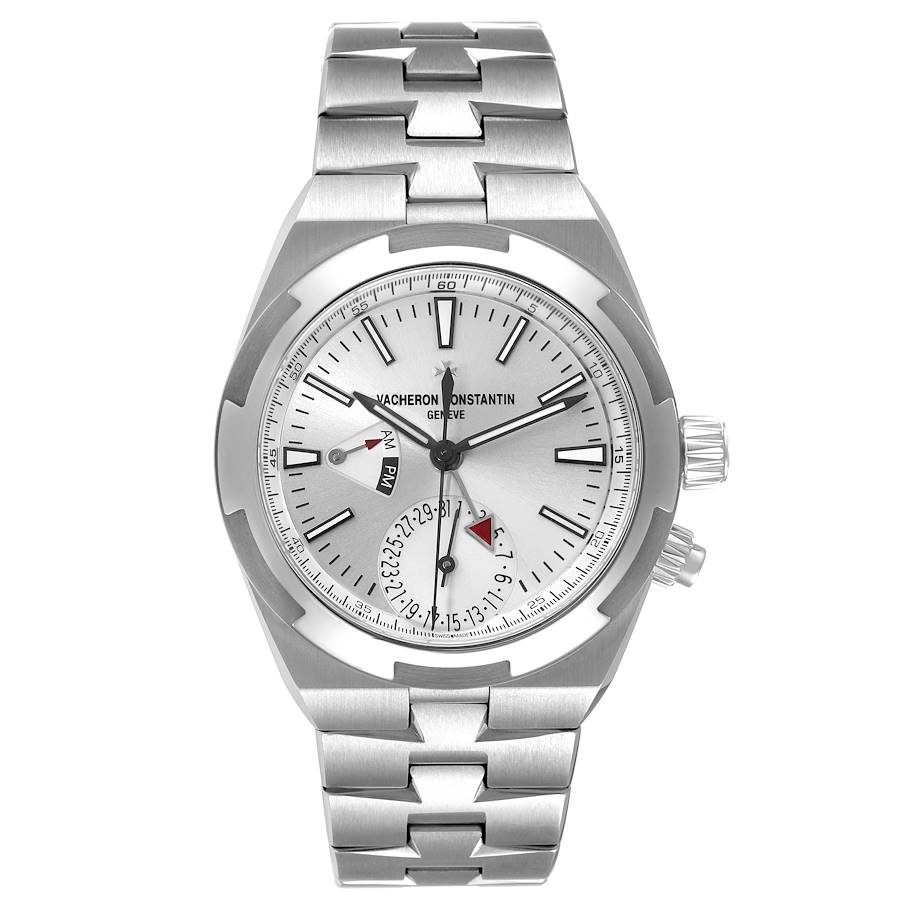 Vacheron Constantin Overseas Dual Time Steel Mens Watch 7900V