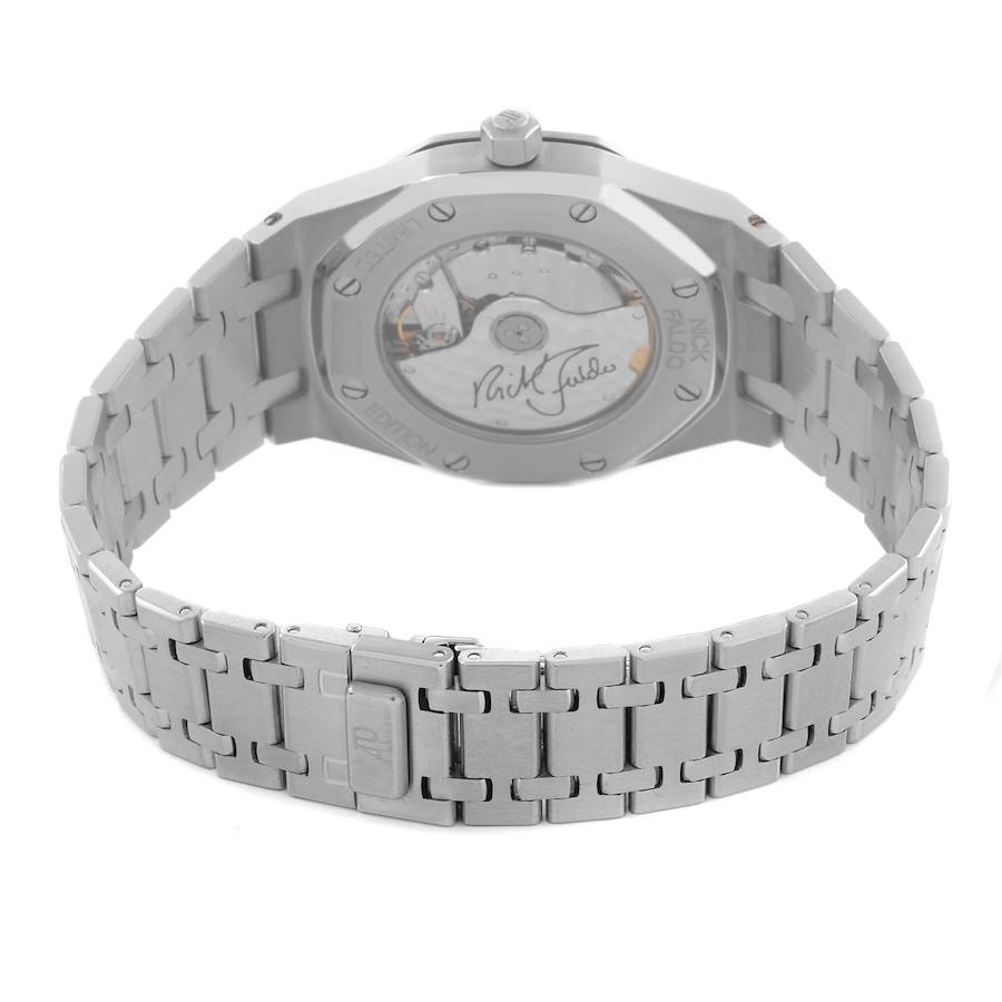 Audemars Piguet Royal Oak Nick Faldo Limited Edition Steel Pt Mens Watch 15190SP