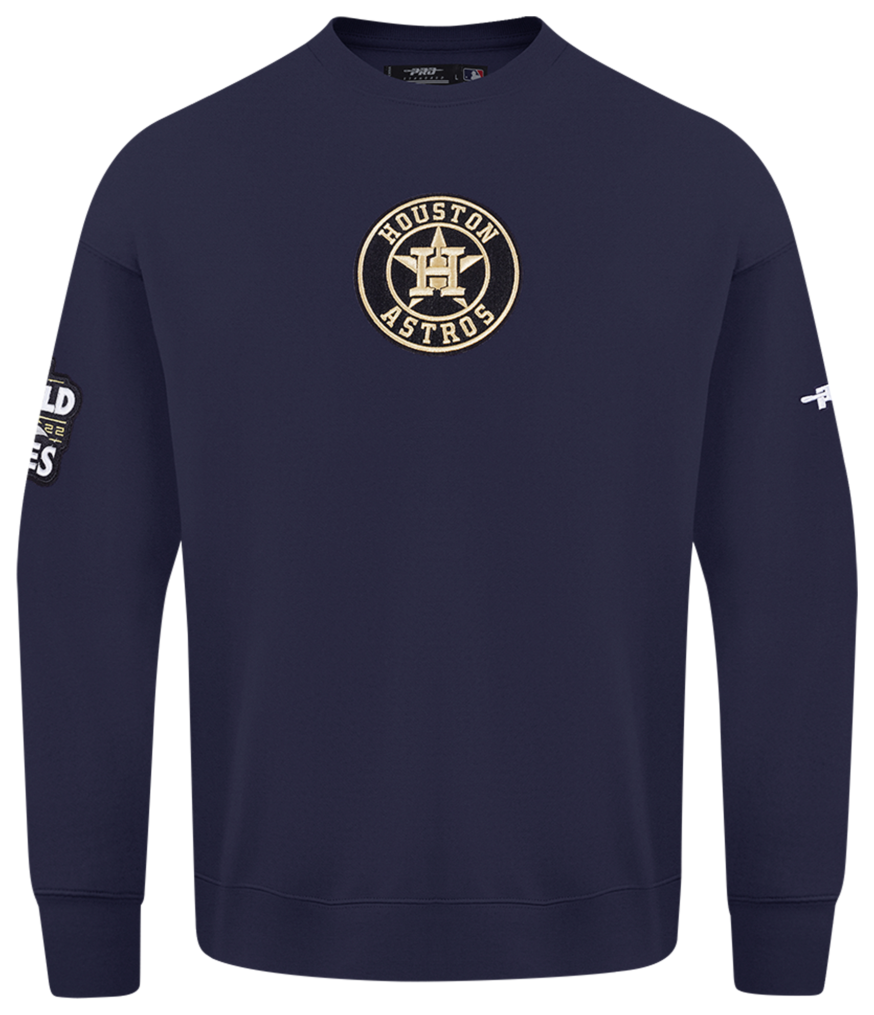 Pro Standard Astros Champs Drop Shoulder Crew