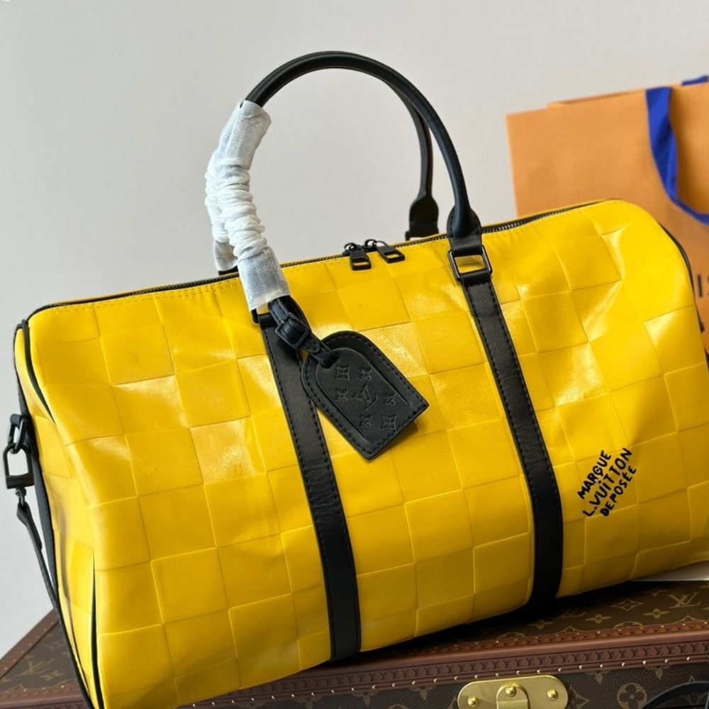 Louis Vuitton Keepall Bandoulière 50 Yellow 50cm M25019