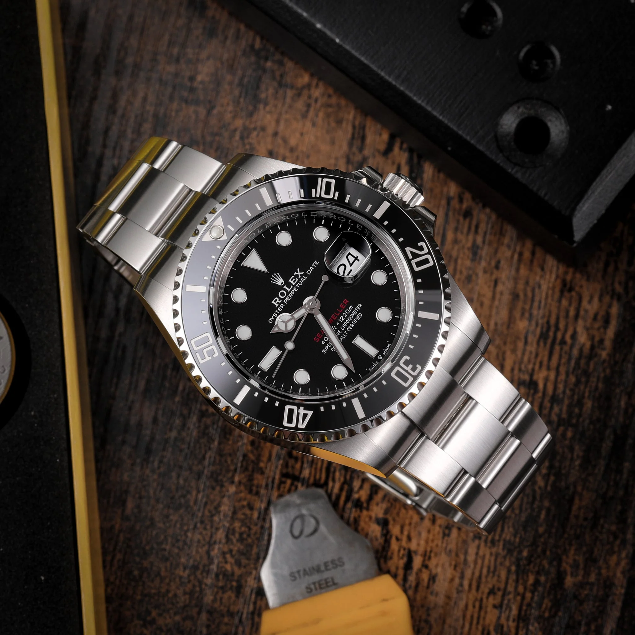 ?Incredible Factory Prices-Rolex Sea-Dweller 43mm Dial Steel Automatic Men's Watch 126600-0002
