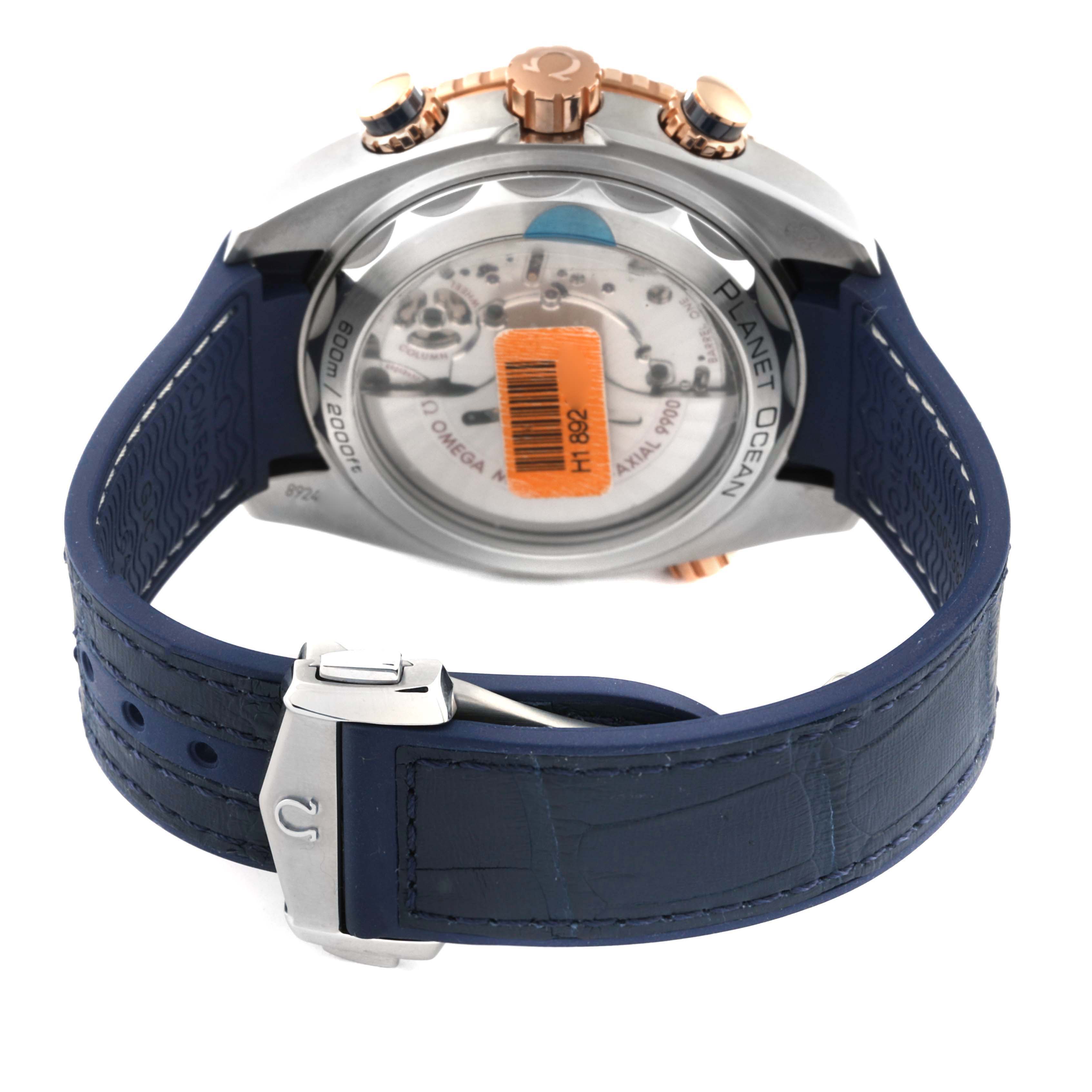 Omega Seamaster Planet Ocean Steel Rose Gold Watch 45.5 MM 215.23.46.51.03.001