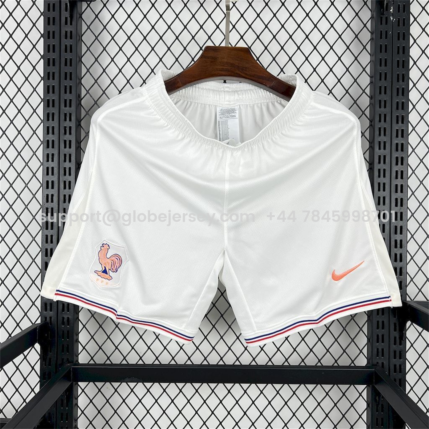 France 2026 Away White Shorts - Fans Version