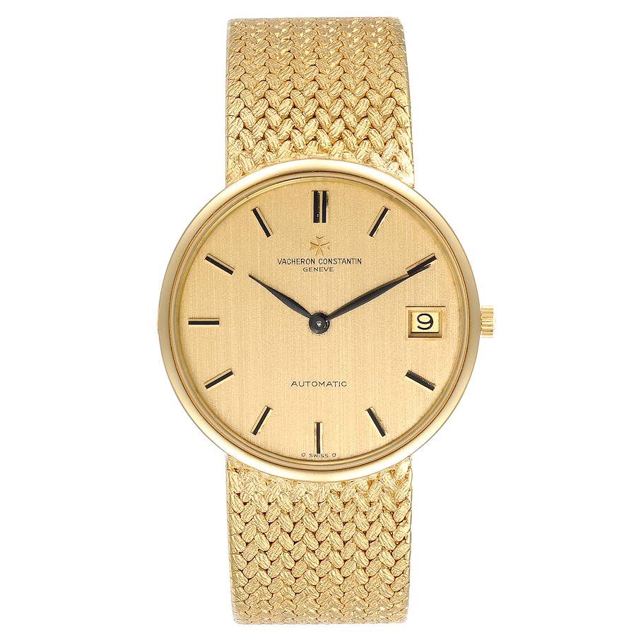 Vacheron Constantin Patrimony Yellow Gold Automatic Mens Watch 44012