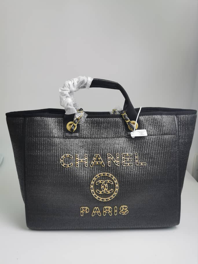 Chanel Deauville Large Shopping Tote 38Cm