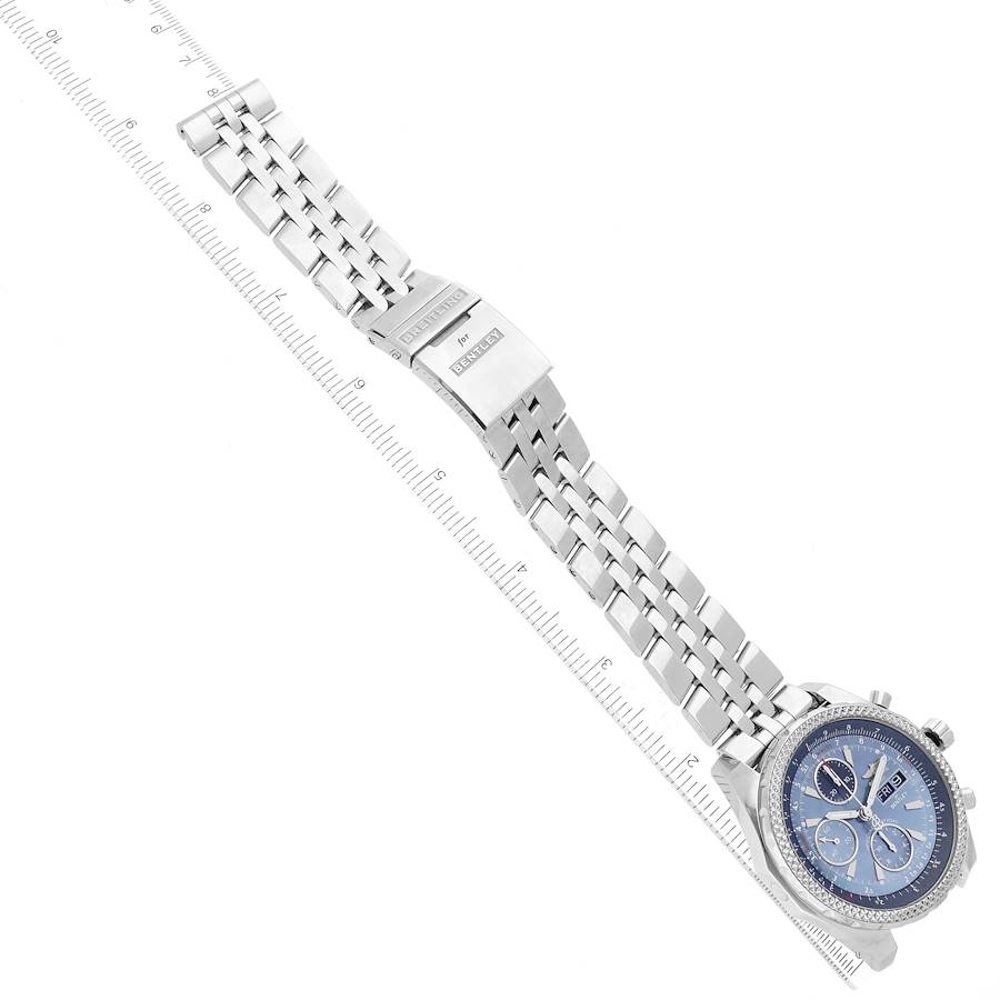 Breitling Bentley Motors GT Mother of Pearl Dial Steel Watch A13362