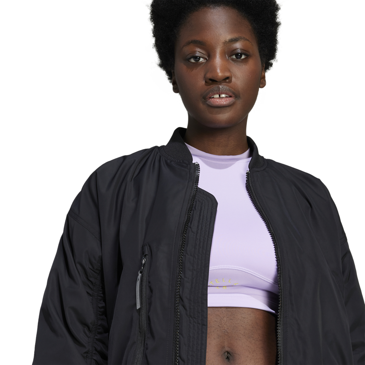adidas Stella McCartney Sportswear Woven Bomber Jacket