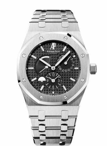 Audemars PiguetRoyal Oak Dual Time 26120ST.OO.1220ST.03 Stainless Steel / Black