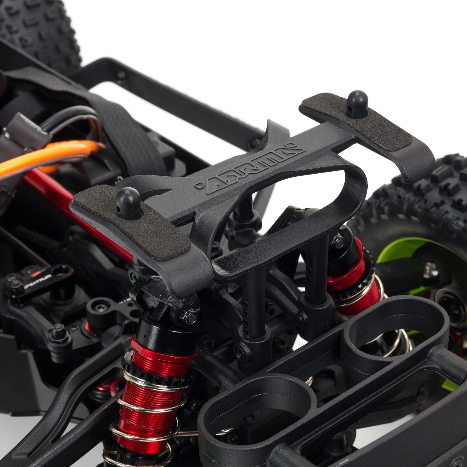ARRMA 1/7 MOJAVE 6S V2 4WD BLX Desert Truck with Spektrum Firma RTR, Green/Black