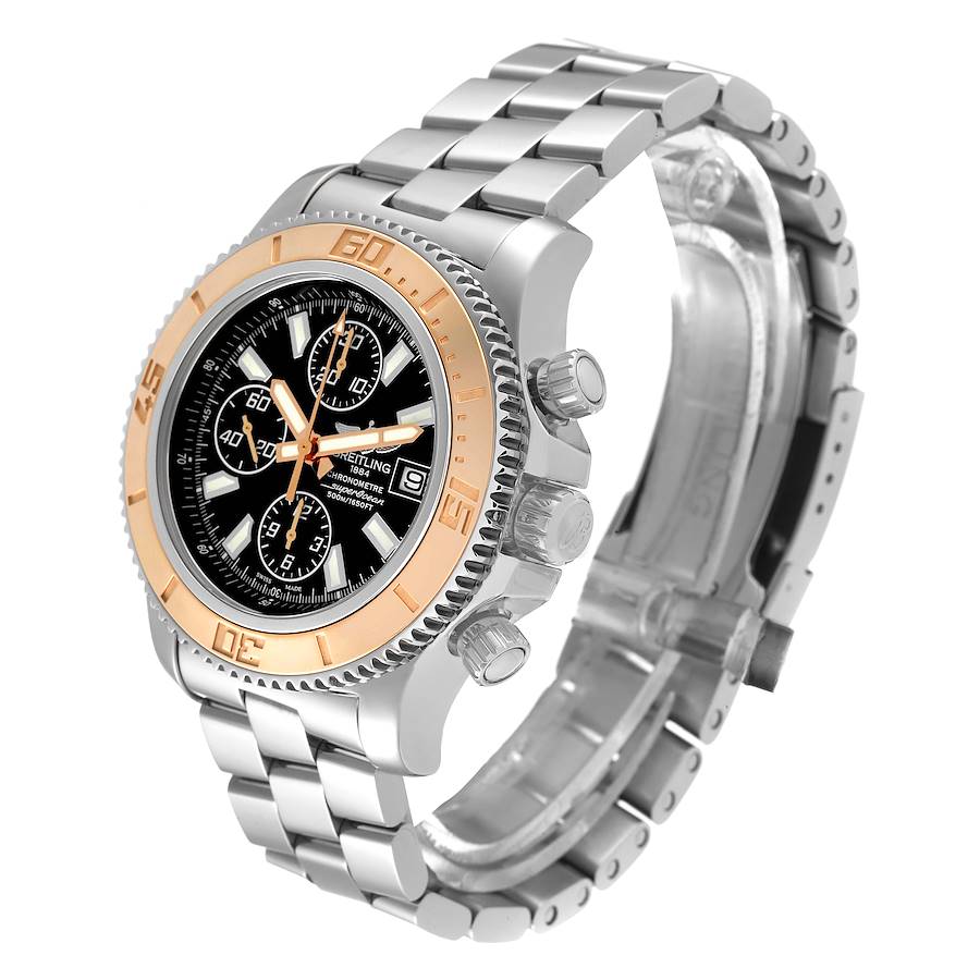 Breitling Aeromarine SuperOcean II Steel Rose Gold Watch C13341