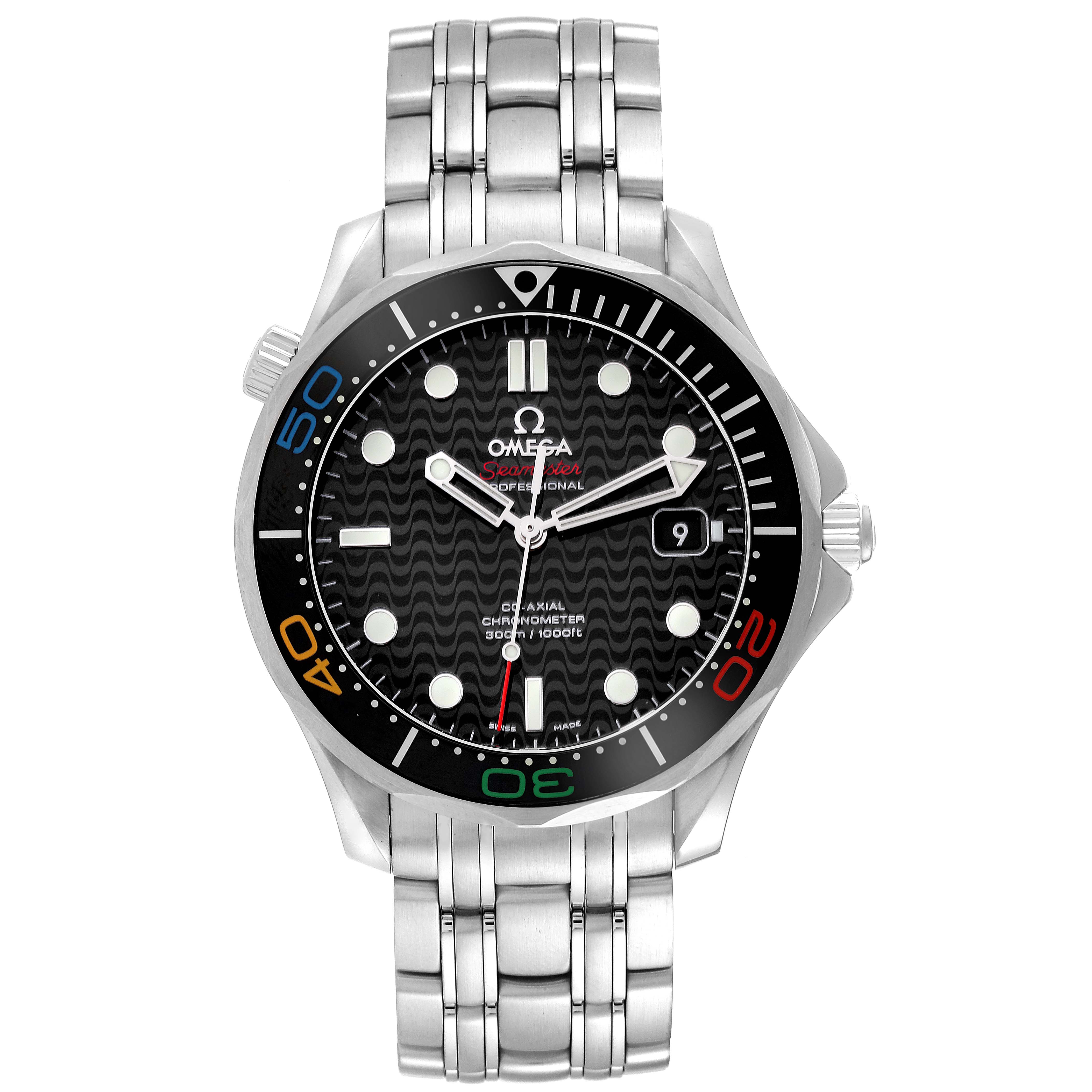 Omega Seamaster Olympic Rio 2016 LE Steel Watch 41.0 MM 522.30.41.20.01.001
