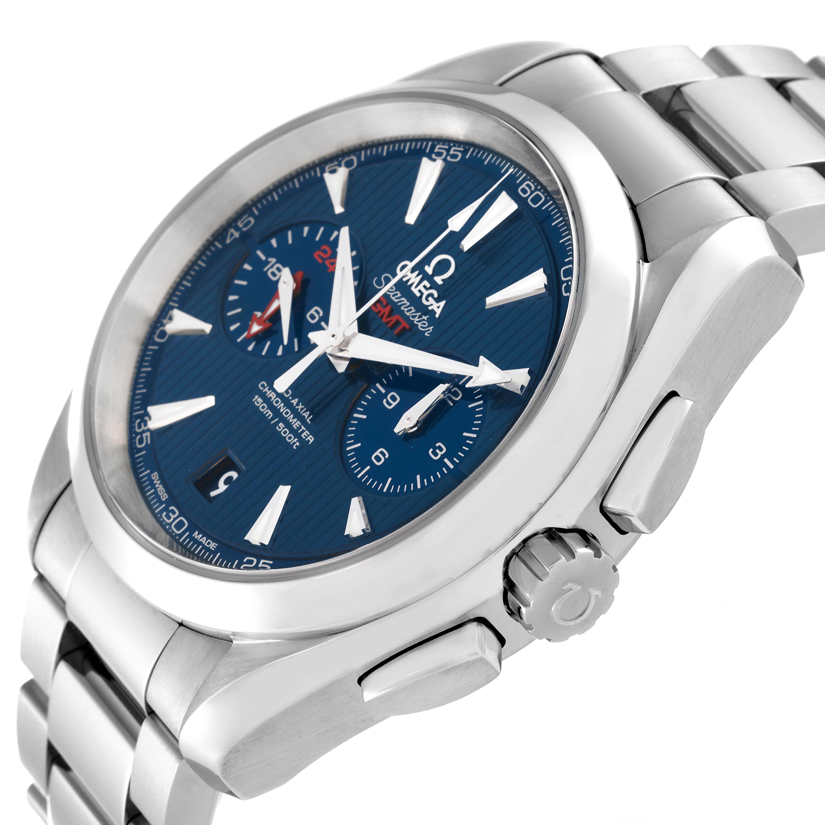 Omega Seamaster Aqua Terra GMT Mens Watch 43.0 MM 231.10.43.52.03.001