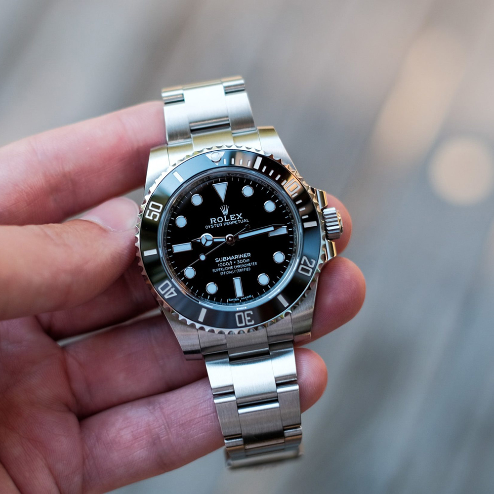 Rolex Submariner No Date 40mm 4 Liner Steel Mens Watch 14060M