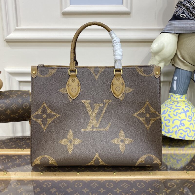 Replica Louis Vuitton Onthego Brown Canvas