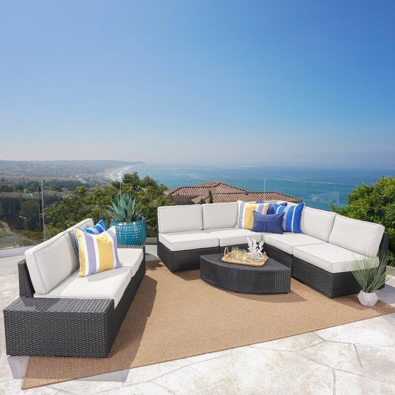 Grainne 6 - Person Seating Group with Cushions