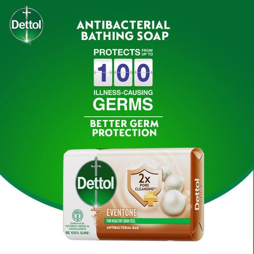 Dettol Soap Even Tone - 70g (Pack Of 3)