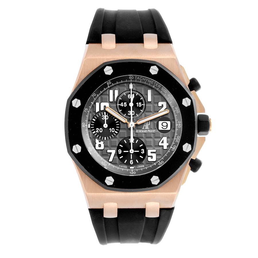 Audemars Piguet Royal Oak Offshore Rose Gold Mens Watch 25940OK