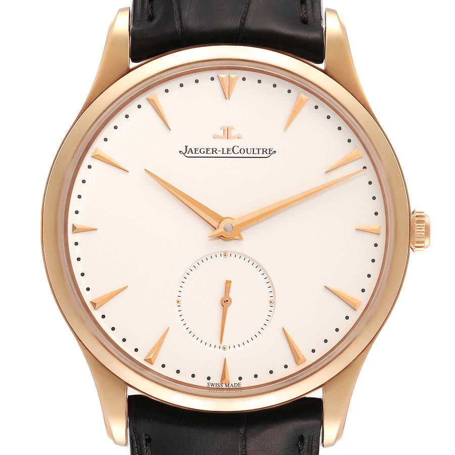 Jaeger LeCoultre Master Grande Ultra Thin Rose Gold Mens Watch Q1352520