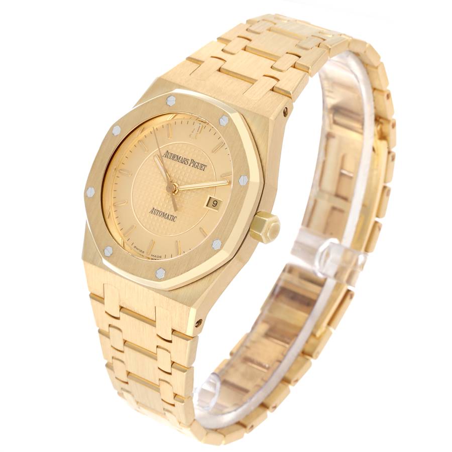 Audemars Piguet Royal Oak Yellow Gold Mens Watch 15050BA