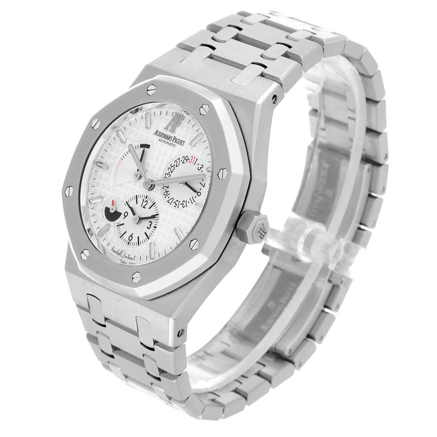 Audemars Piguet Royal Oak Dual Time Power Reserve Mens Watch 26120ST