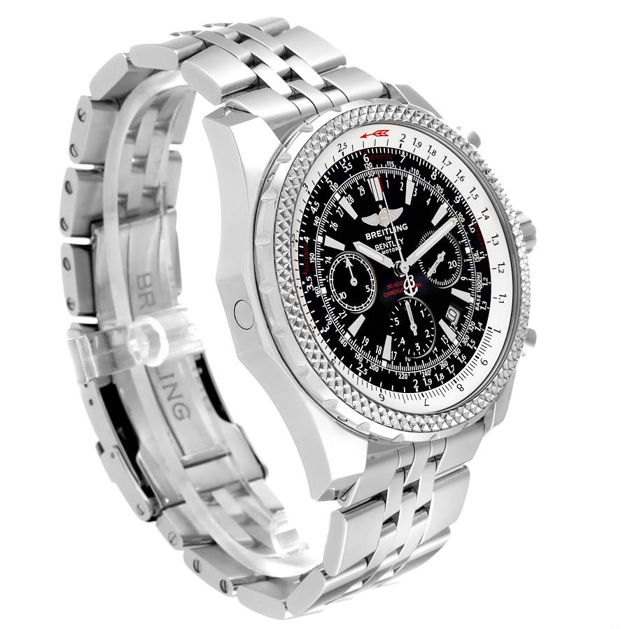 Breitling Bentley Motors Special Edition Steel Mens Watch A25362