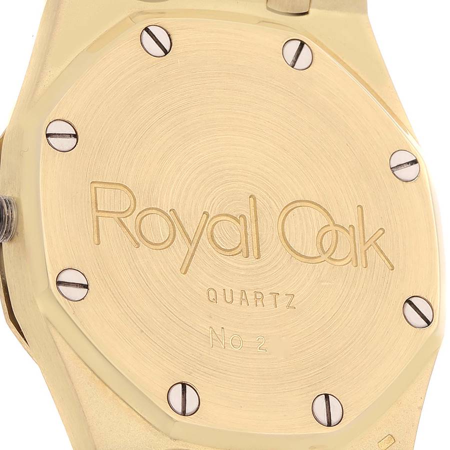 Audemars Piguet Royal Oak Yellow Gold Diamond Ladies Watch