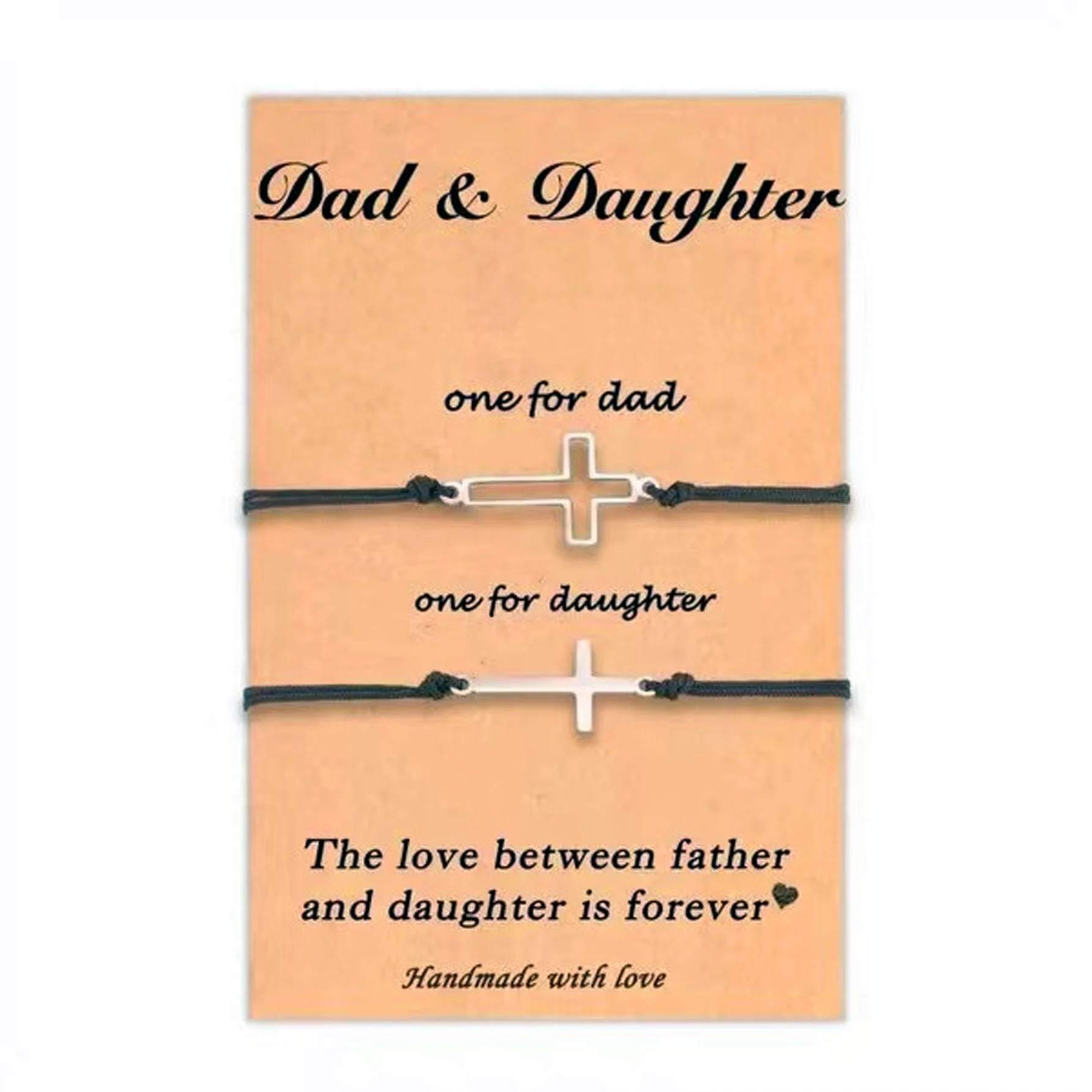 ✨Stainless steel hollow cross hand-woven bracelet