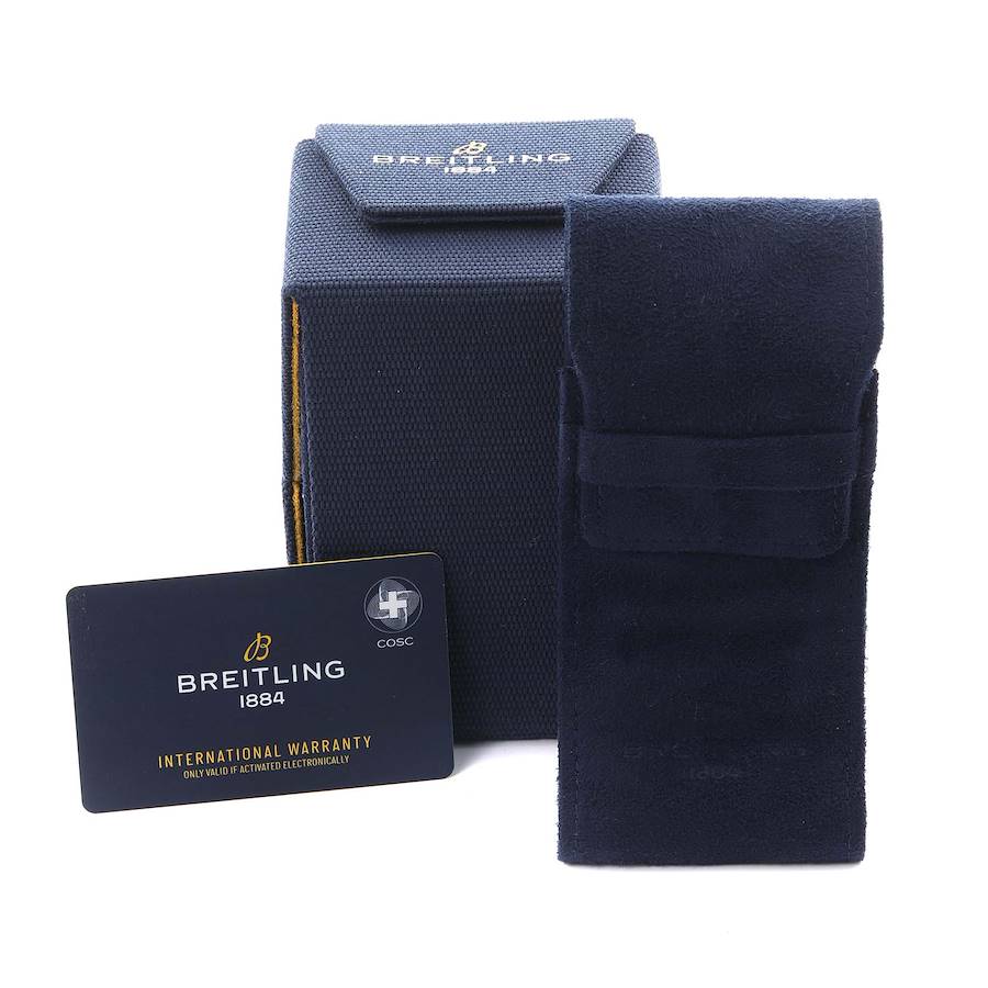 Breitling Superocean II Black Dial Steel Mens Watch A17365