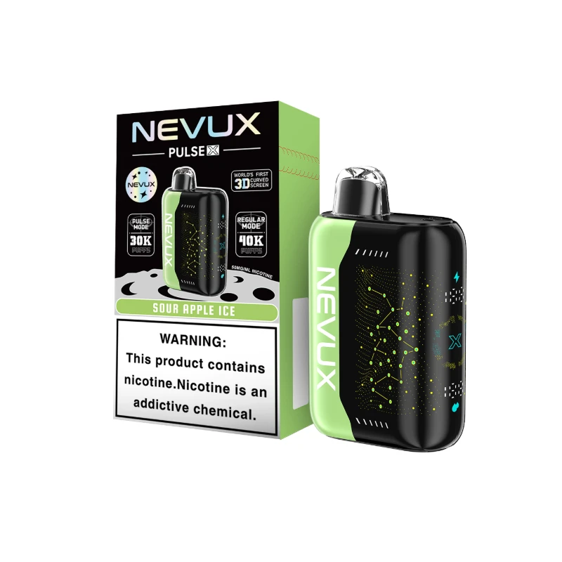 NEVUX 40K Sour Apple Ice - Nevux Vape