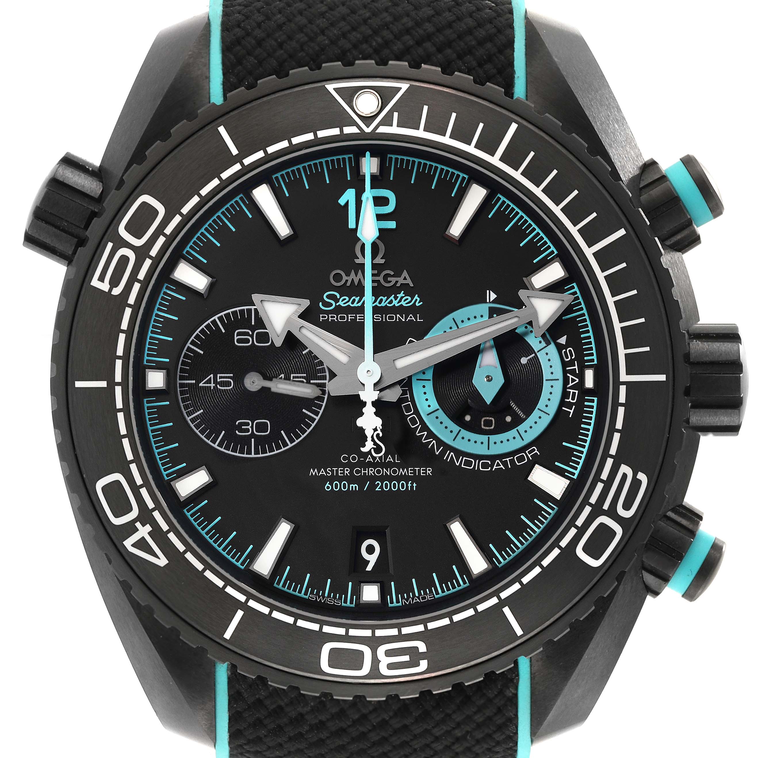 Omega Planet Ocean Deep Black Ceramic Mens Watch 45.5 MM 215.92.46.51.01.003