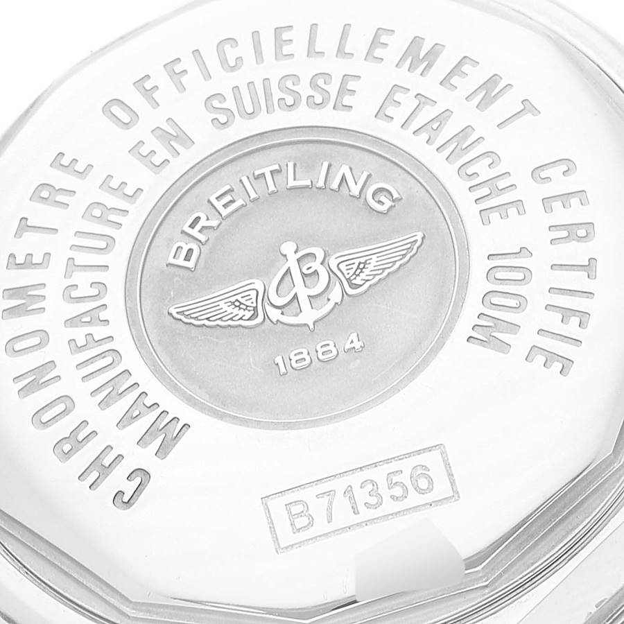 Breitling Cockpit Steel Yellow Gold Diamond Bezel MOP Dial Ladies Watch B71356