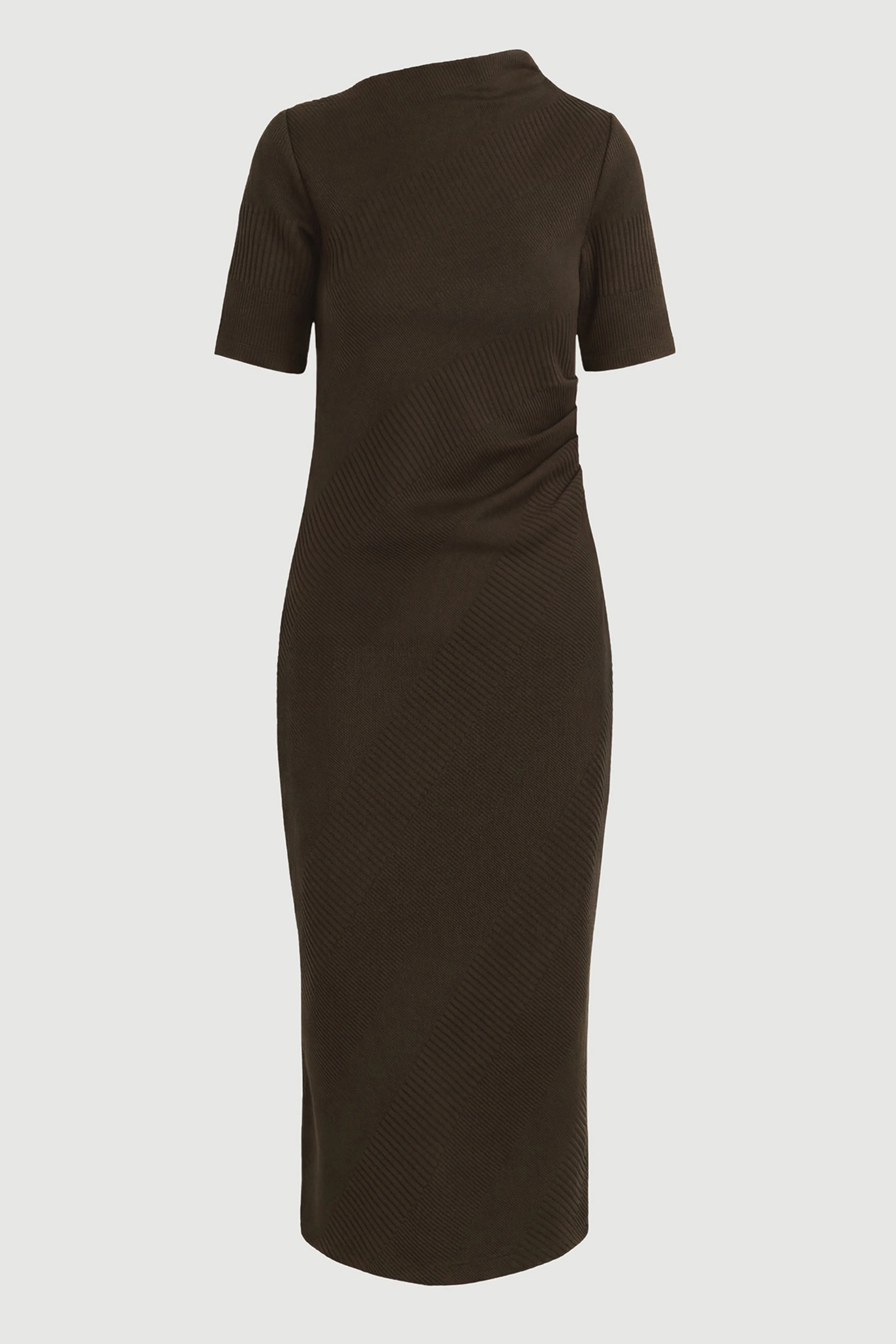 Evie Ribbed-Knit Jersey Dress (Petite)