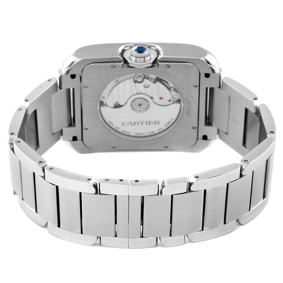 Cartier Tank Anglaise XL Steel Automatic Mens Watch W5310008