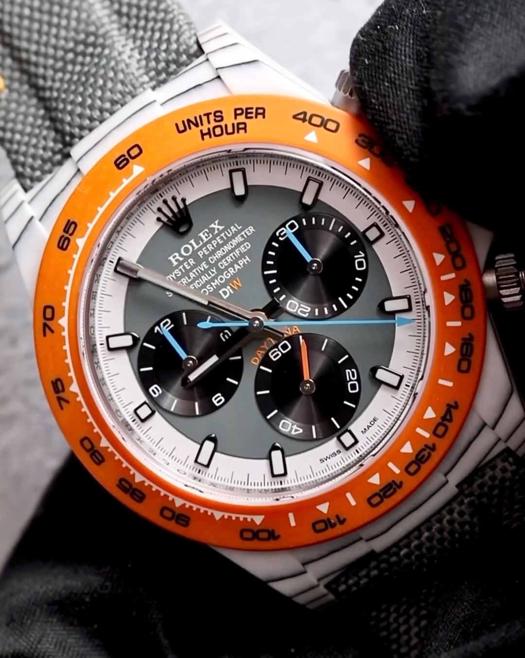 DiW Rolex Daytona OCELLARIS Quartz Fibe