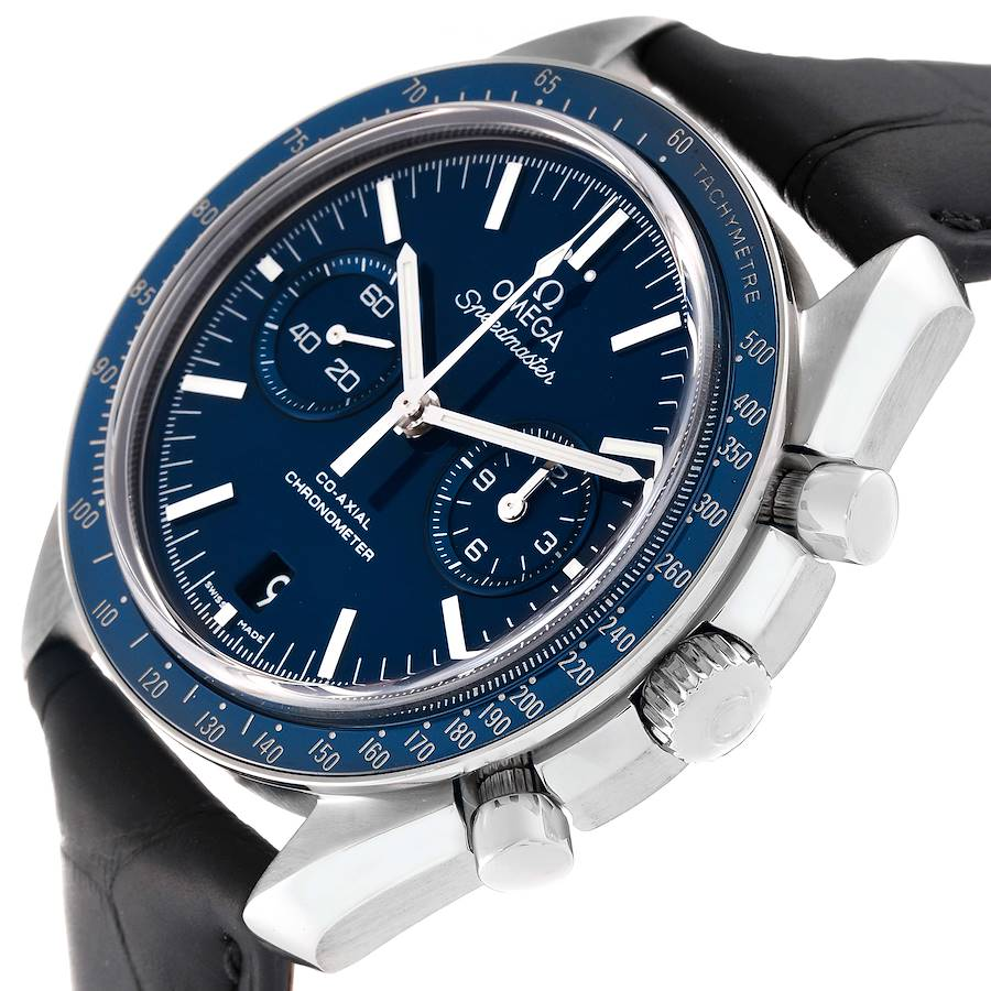 Omega Speedmaster Blue Dial Titanium Mens MoonWatch 311.93.44.51.03.001