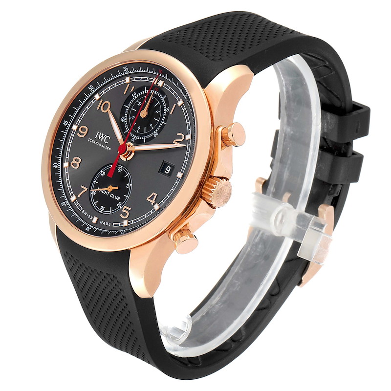 IWC Portuguese Yacht Club Rose Gold Chronograph Watch IW390209