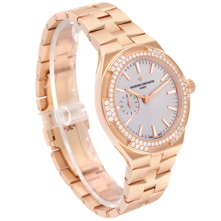 Vacheron Constantin Overseas 37 Rose Gold Diamond Ladies Watch 2305V