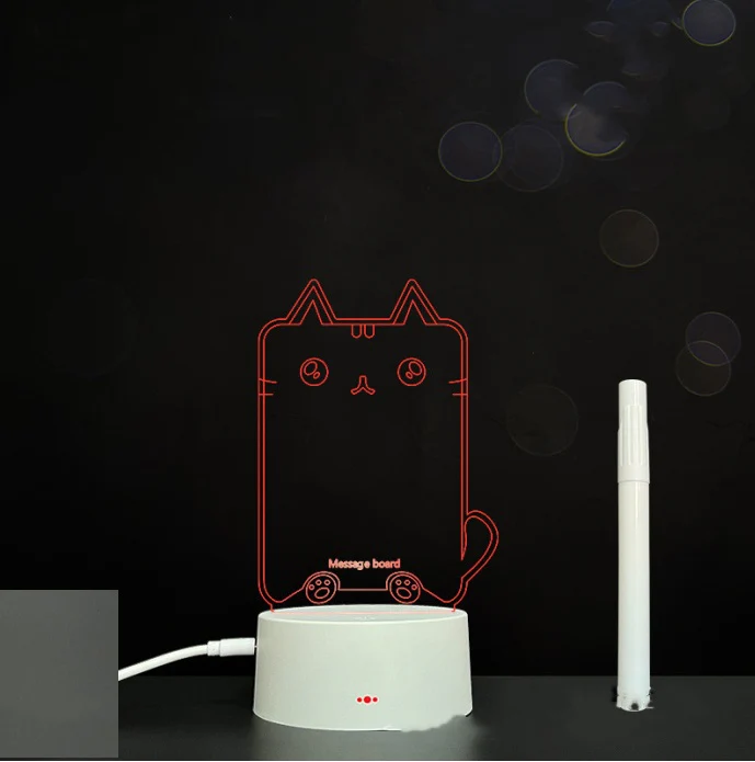 3D Acrylic Board Handwriting Message Board