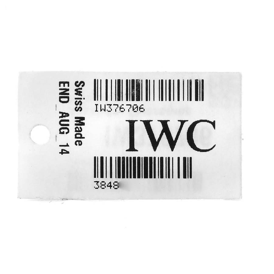 IWC Aquatimer Jacques Yves Costeau Edition Day Date Steel Mens Watch IW376706
