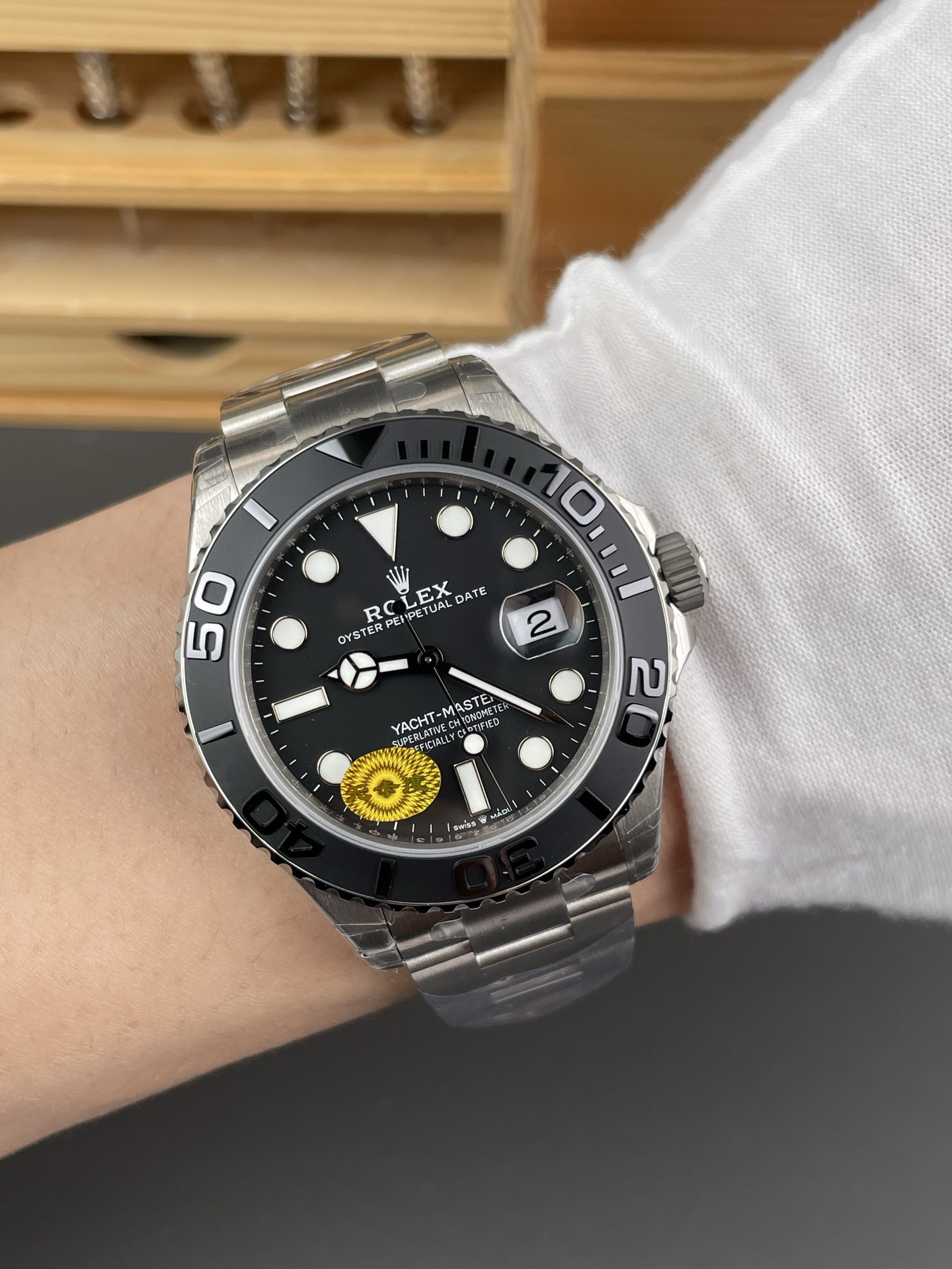 Titanium Yacht-Master Ceramic Bezel VS Factory