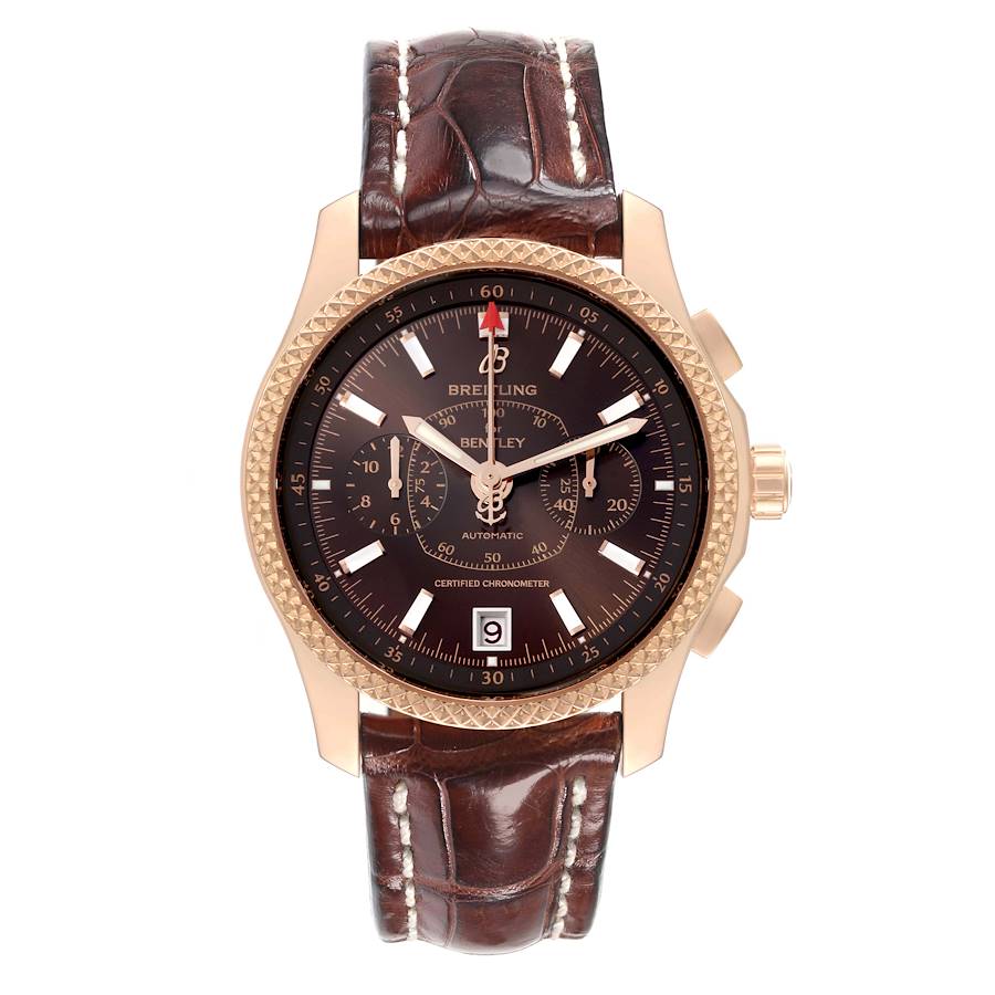 Breitling Bentley Mark VI Rose Gold Special Edition Mens Watch R26362
