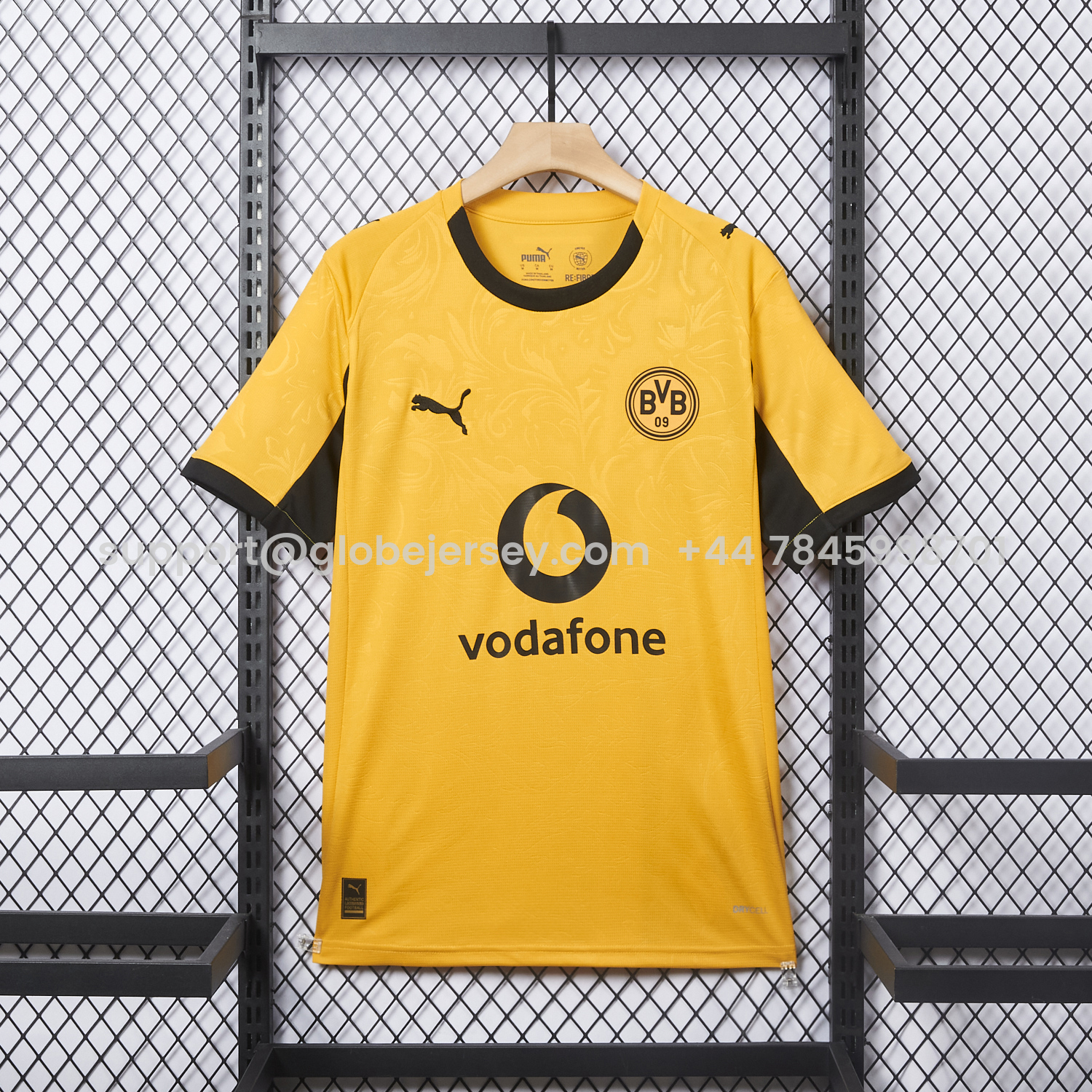 Dortmund 25-26 Yellow Cup Jersey With Sponsors - Fans Version