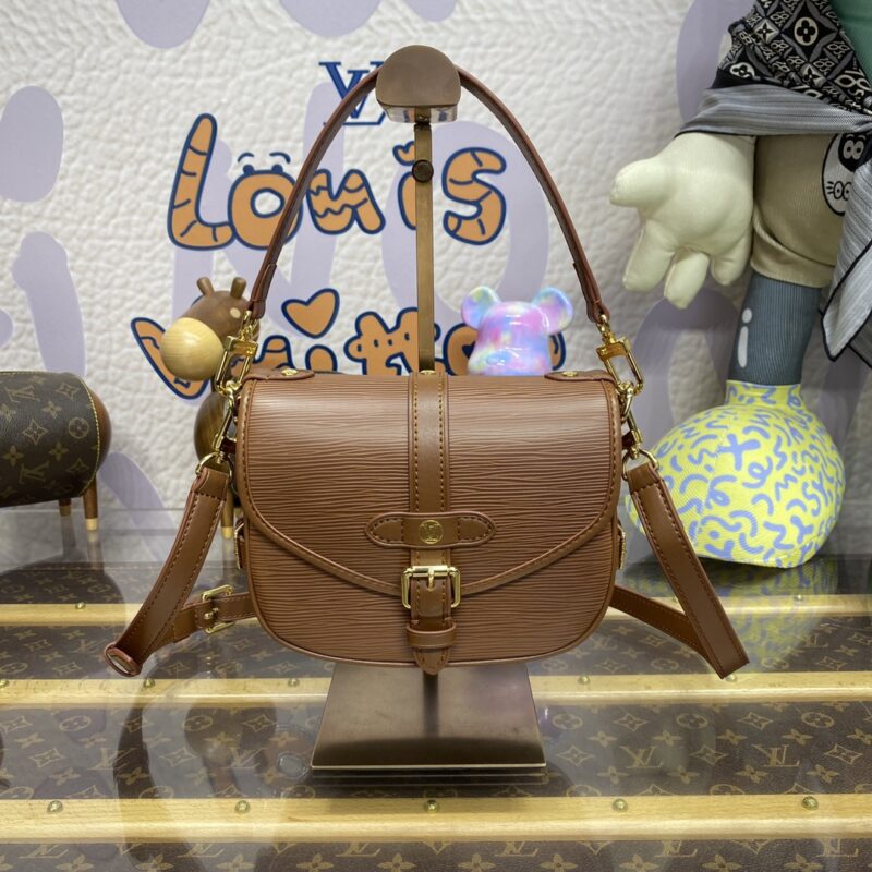 Replica Louis Vuitton Saumur Brown