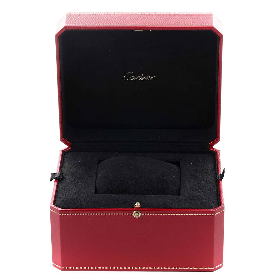Cartier Calibre Rose Gold Brown Dial Automatic Mens Watch W7100007
