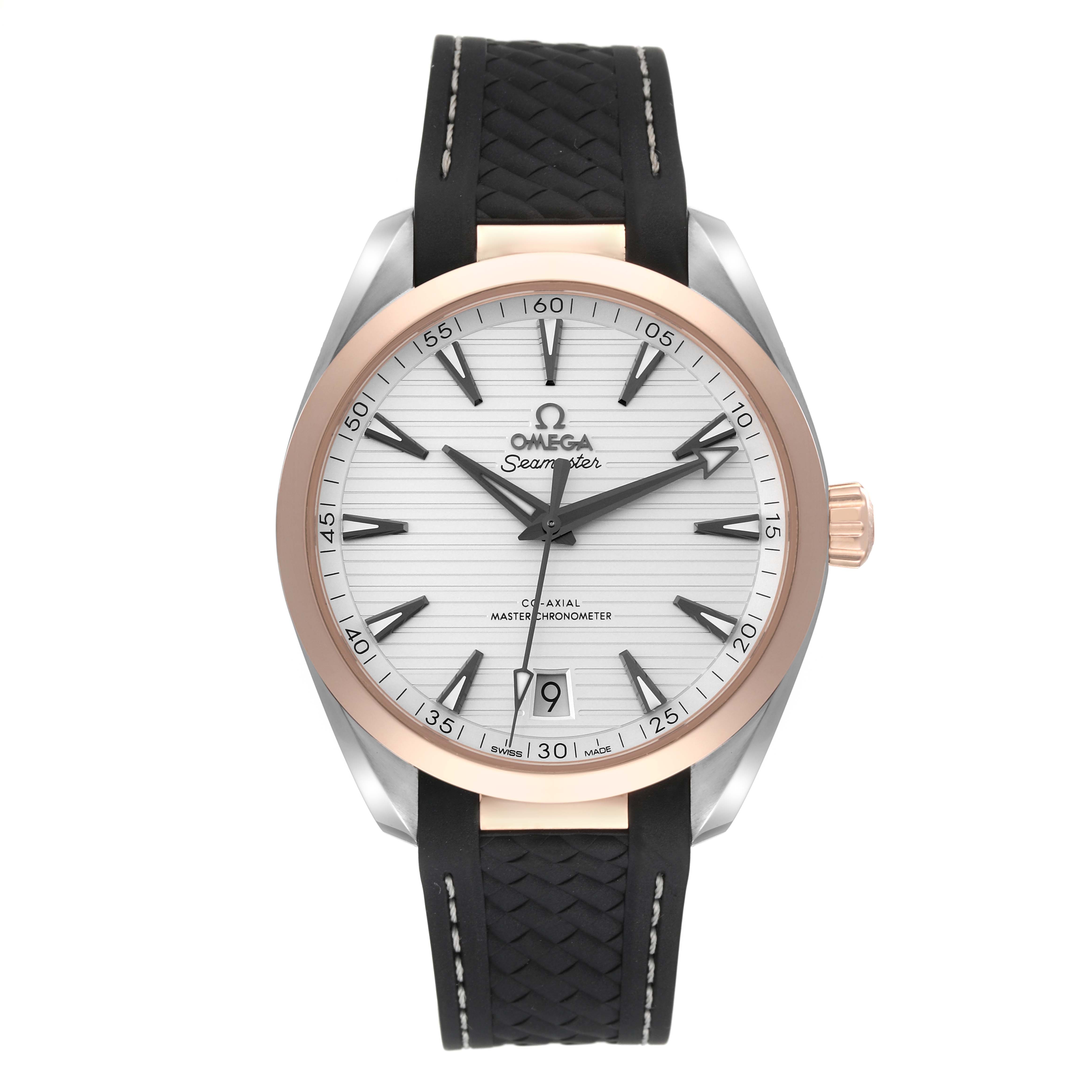 Omega Seamaster Aqua Terra Steel Rose Gold Watch 41.0 MM 220.22.41.21.02.001